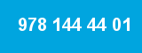978 144 44 01